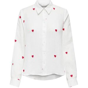 Woman's shirt Only Hear Blanc XS Female Woman's shirt Only Hear Blanc XS Female