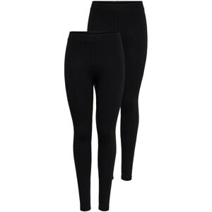 Women's leggings Only Live (x2) Noir M Female Women's leggings Only Live (x2) Noir M Female