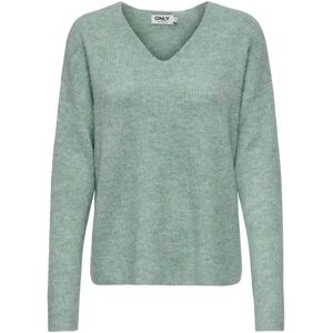 Women's V-neck sweater Only Camilla Vert S Female Women's V-neck sweater Only Camilla Vert S Female