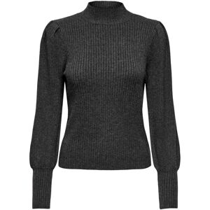 Women's knitted high neck sweater Only Katia Gris M Female Women's knitted high neck sweater Only Katia Gris M Female