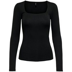 Women's long sleeve T-shirt Only Onlsigne Jrs Noir XS Female Women's long sleeve T-shirt Only Onlsigne Jrs Noir XS Female