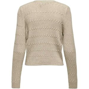 Women's V-neck cardigan Only Katia Beige XL Female Women's V-neck cardigan Only Katia Beige XL Female