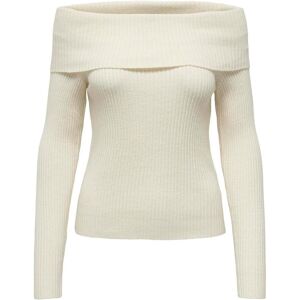 Off-the-shoulder sweater for women Only Katia Blanc M Female Off-the-shoulder sweater for women Only Katia Blanc M Female
