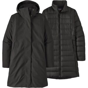 Women's down jacket Patagonia Tres 3-in-1 Parka Noir XL Female Women's down jacket Patagonia Tres 3-in-1 Parka Noir XL Female