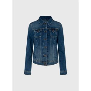 Women's denim jacket Pepe Jeans Thrift Bleu XS Female Women's denim jacket Pepe Jeans Thrift Bleu XS Female