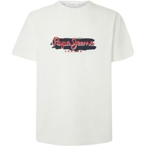 T-shirt Pepe Jeans Arsham Blanc L Unisex T-shirt Pepe Jeans Arsham Blanc L Unisex