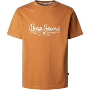 T-shirt Pepe Jeans Dumas Orange S Unisex T-shirt Pepe Jeans Dumas Orange S Unisex
