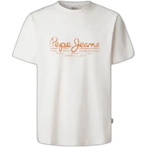 T-shirt Pepe Jeans Dumas Blanc XS Unisex T-shirt Pepe Jeans Dumas Blanc XS Unisex