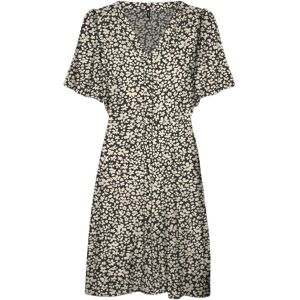 Women's short shirt dress Vero Moda Alba Noir XS Female Women's short shirt dress Vero Moda Alba Noir XS Female