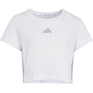 Girls' t-shirt and trouser set adidas Essentials Blanc 5/6 years Female Girls' t-shirt and trouser set adidas Essentials Blanc 5/6 years Female