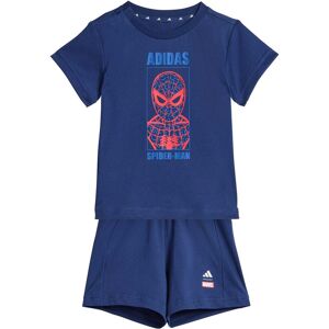 Baby t-shirt and shorts set adidas Marvel Spider-Man Bleu 2/3 years Unisex Baby t-shirt and shorts set adidas Marvel Spider-Man Bleu 2/3 years Unisex