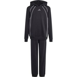 Kids' Colour Block Hoodie adidas Noir 5/6 years Unisex Kids' Colour Block Hoodie adidas Noir 5/6 years Unisex