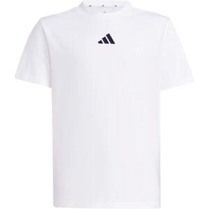 Kid's T-shirt adidas Essentials Blanc 7/8 years Unisex Kid's T-shirt adidas Essentials Blanc 7/8 years Unisex