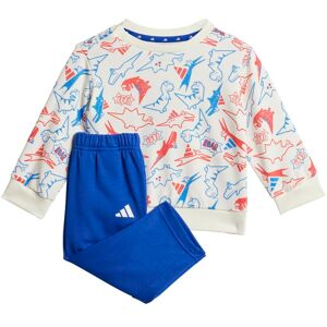 Baby French Terry Tracksuit adidas Seasonal Essentials Adiraptor Blanc 2/3 years Unisex Baby French Terry Tracksuit adidas Seasonal Essentials Adiraptor Blanc 2/3 years Unisex