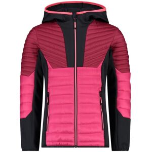Hybrid hooded puffer jacket for girls CMP Rose 14 years Female Hybrid hooded puffer jacket for girls CMP Rose 14 years Female