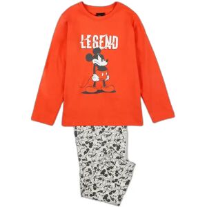 Children's long sleeve pyjamas Disney Mickey Legend Orange 8 years Male Children's long sleeve pyjamas Disney Mickey Legend Orange 8 years Male