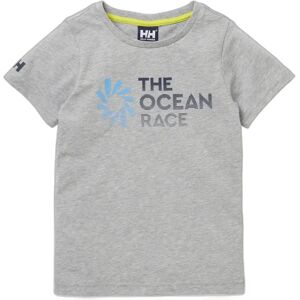 Child's T-shirt Helly Hansen the ocean race Gris 7 years Unisex Child's T-shirt Helly Hansen the ocean race Gris 7 years Unisex