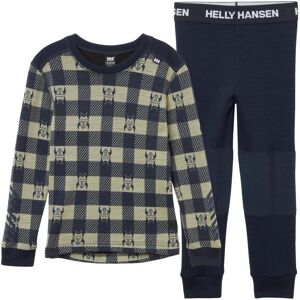 Children's merino wool underwear set Helly Hansen Graphic Lifa Bleu 6 years Unisex Children's merino wool underwear set Helly Hansen Graphic Lifa Bleu 6 years Unisex