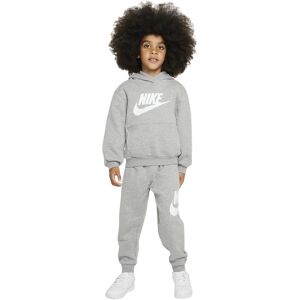 Children's hooded tracksuit Nike Club Fleece Gris 5/6 years Unisex Children's hooded tracksuit Nike Club Fleece Gris 5/6 years Unisex