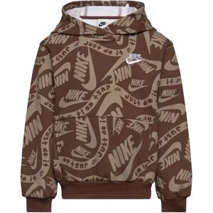 Sweatshirt child Nike AOP Beige 6/7 years Unisex Sweatshirt child Nike AOP Beige 6/7 years Unisex