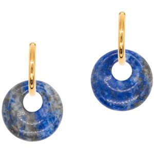 Lapis lazuli stone earrings for women Sloya Blima Bleu 2,8x1,8 cm Female Lapis lazuli stone earrings for women Sloya Blima Bleu 2,8x1,8 cm Female