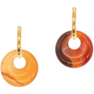 Stone earrings for women Sloya Blima Rouge 2,8x1,8 cm Female Stone earrings for women Sloya Blima Rouge 2,8x1,8 cm Female