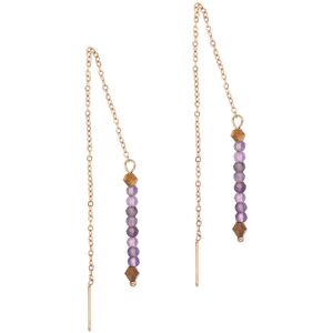 Amethyst drop earrings for women Sloya Lumia Violet 11,5 cm x 3 mm Female Amethyst drop earrings for women Sloya Lumia Violet 11,5 cm x 3 mm Female