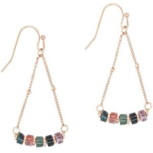 Aquatic Agate Stone Earrings for Women Sloya Piana Vert 4,7x2,2 cm Female Aquatic Agate Stone Earrings for Women Sloya Piana Vert 4,7x2,2 cm Female