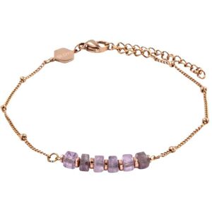 Amethyst Stone Bracelet for Women Sloya Piana Violet 16,5/21,5 cm Female Amethyst Stone Bracelet for Women Sloya Piana Violet 16,5/21,5 cm Female