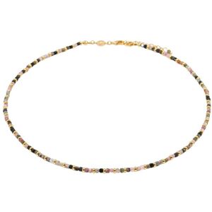 Tourmaline stone necklace for women Sloya Karia Rose 42/45,5 cm Female Tourmaline stone necklace for women Sloya Karia Rose 42/45,5 cm Female