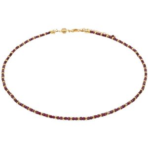 Garnet stone necklace for women Sloya Karia Rouge 42/45,5 cm Female Garnet stone necklace for women Sloya Karia Rouge 42/45,5 cm Female