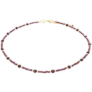 Garnet stone necklace for women Sloya Paloma Rouge 39,5/43 cm Female Garnet stone necklace for women Sloya Paloma Rouge 39,5/43 cm Female