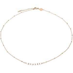 Howlite stone necklace for women Sloya Piana Blanc 41/45 cm Female Howlite stone necklace for women Sloya Piana Blanc 41/45 cm Female