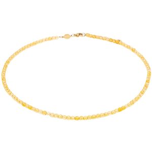 Citrine stone necklace for women Sloya Serena Jaune 41/45 cm Female Citrine stone necklace for women Sloya Serena Jaune 41/45 cm Female