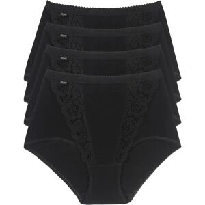 Women's panties Sloggi Chic Maxi 4P Noir 44 Female Women's panties Sloggi Chic Maxi 4P Noir 44 Female