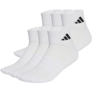 Football Socks adidas Essentials (x6) Blanc 37/39 Unisex Football Socks adidas Essentials (x6) Blanc 37/39 Unisex