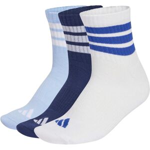 Medium-high socks adidas 3-Stripes (x3) Bleu 43/46 Unisex Medium-high socks adidas 3-Stripes (x3) Bleu 43/46 Unisex