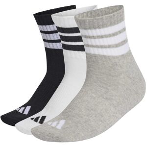 Medium-high socks adidas 3-Stripes (x3) Gris 37/39 Unisex Medium-high socks adidas 3-Stripes (x3) Gris 37/39 Unisex