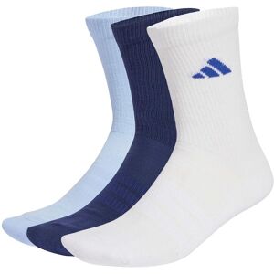 Mid-calf socks adidas (x3) Bleu 47/49 Unisex Mid-calf socks adidas (x3) Bleu 47/49 Unisex