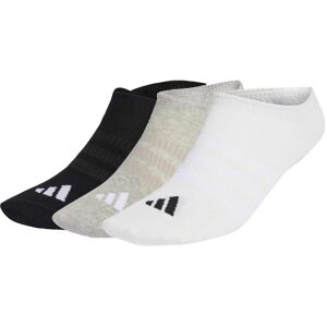 Football Socks adidas Thin&Light No Show (x3) Gris 37/39 Unisex Football Socks adidas Thin&Light No Show (x3) Gris 37/39 Unisex