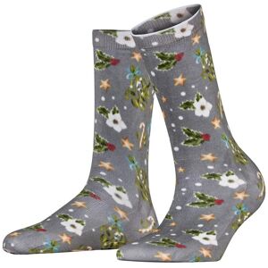 Women's socks Burlington Fancy Christmas Gris 36/41 Female Women's socks Burlington Fancy Christmas Gris 36/41 Female