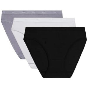 Pack of 3 women's panties DIM Coton Stretch Pockets Eco Noir 36/38 Female Pack of 3 women's panties DIM Coton Stretch Pockets Eco Noir 36/38 Female