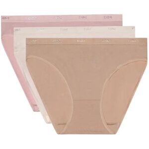 Pack of 3 women's panties DIM Coton Stretch Pockets Eco Beige 40/42 Female Pack of 3 women's panties DIM Coton Stretch Pockets Eco Beige 40/42 Female