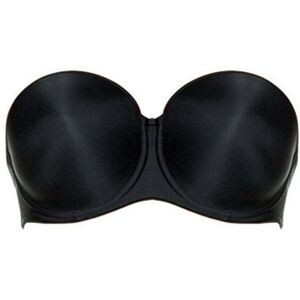 Women's underwired molded bra Fantasie Smoothing Noir 105F Female Women's underwired molded bra Fantasie Smoothing Noir 105F Female