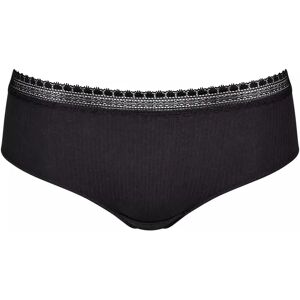 Women's panties Sloggi GO Ribbed R Hipster (x2) Noir L Female Women's panties Sloggi GO Ribbed R Hipster (x2) Noir L Female