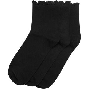Football Socks Urban Classics Ruffle (x3) Noir 35/38 Unisex Football Socks Urban Classics Ruffle (x3) Noir 35/38 Unisex