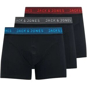 Set of 3 children's boxers Jack & Jones waistband Gris 12 years Male Set of 3 children's boxers Jack & Jones waistband Gris 12 years Male