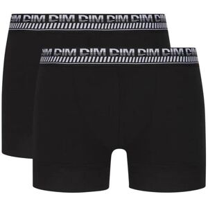 Pack of 2 Boxer Shorts DIM 3D Flex Stay&Fit Sport Noir L Male Pack of 2 Boxer Shorts DIM 3D Flex Stay&Fit Sport Noir L Male