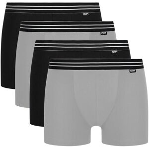 Pack of 4 Boxers DIM Coton Stretch Ecodim Noir 3XL Male Pack of 4 Boxers DIM Coton Stretch Ecodim Noir 3XL Male