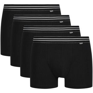 Pack of 4 Boxers DIM Coton Stretch Ecodim Noir 3XL Male Pack of 4 Boxers DIM Coton Stretch Ecodim Noir 3XL Male